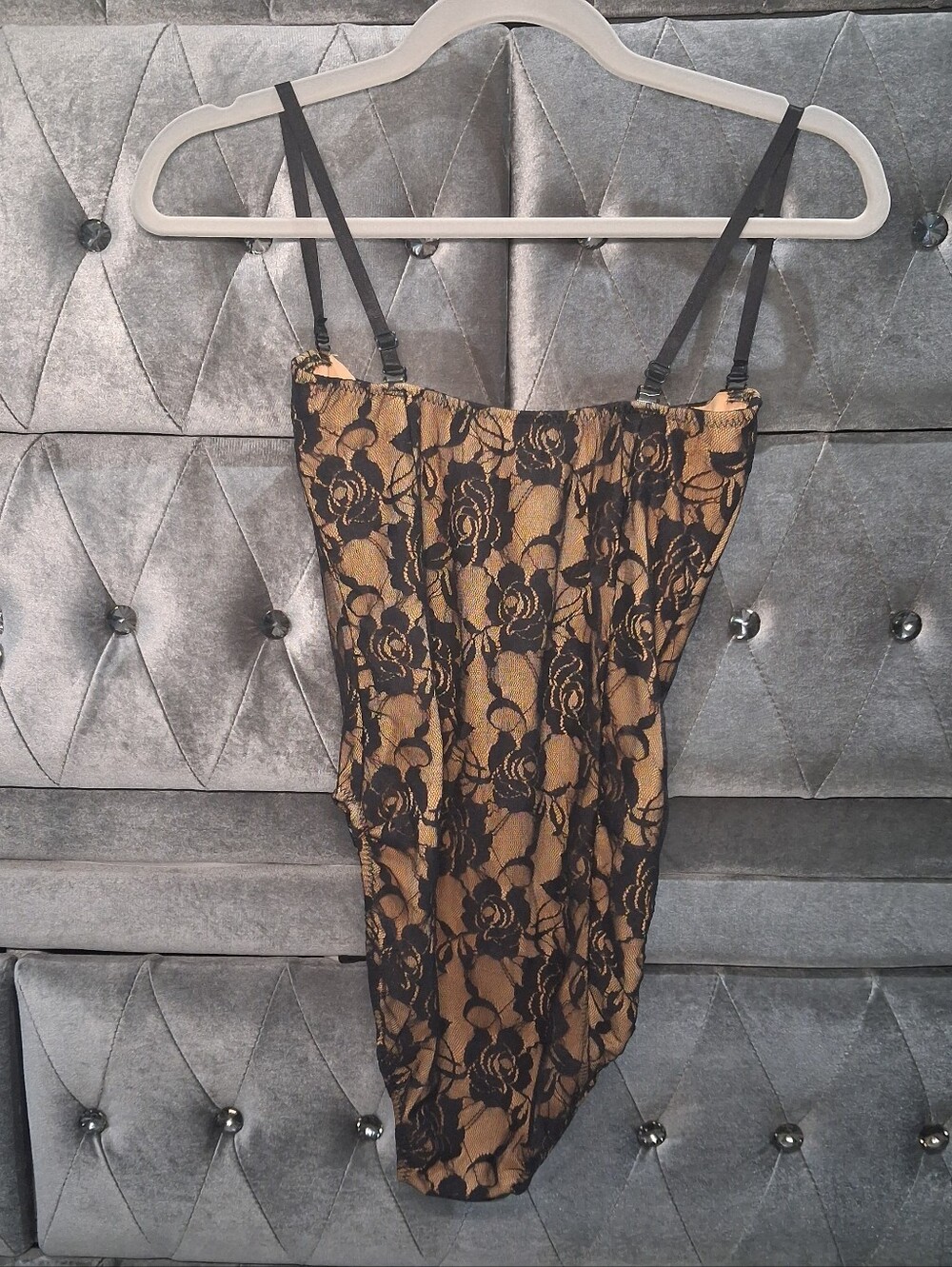 Norma Kamali Lace Bodysuit Swimsuit Mio XS Nylon spandex New - Picture 8 of 12